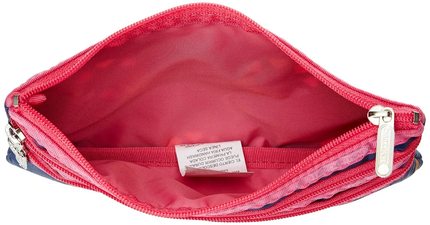 LeSportsac Boxed 3 Zip Cosmetic Bag