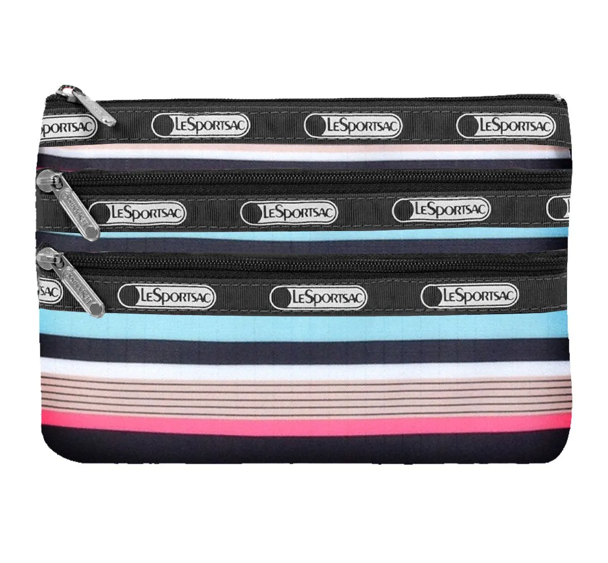 LeSportsac Boxed 3 Zip Cosmetic Bag