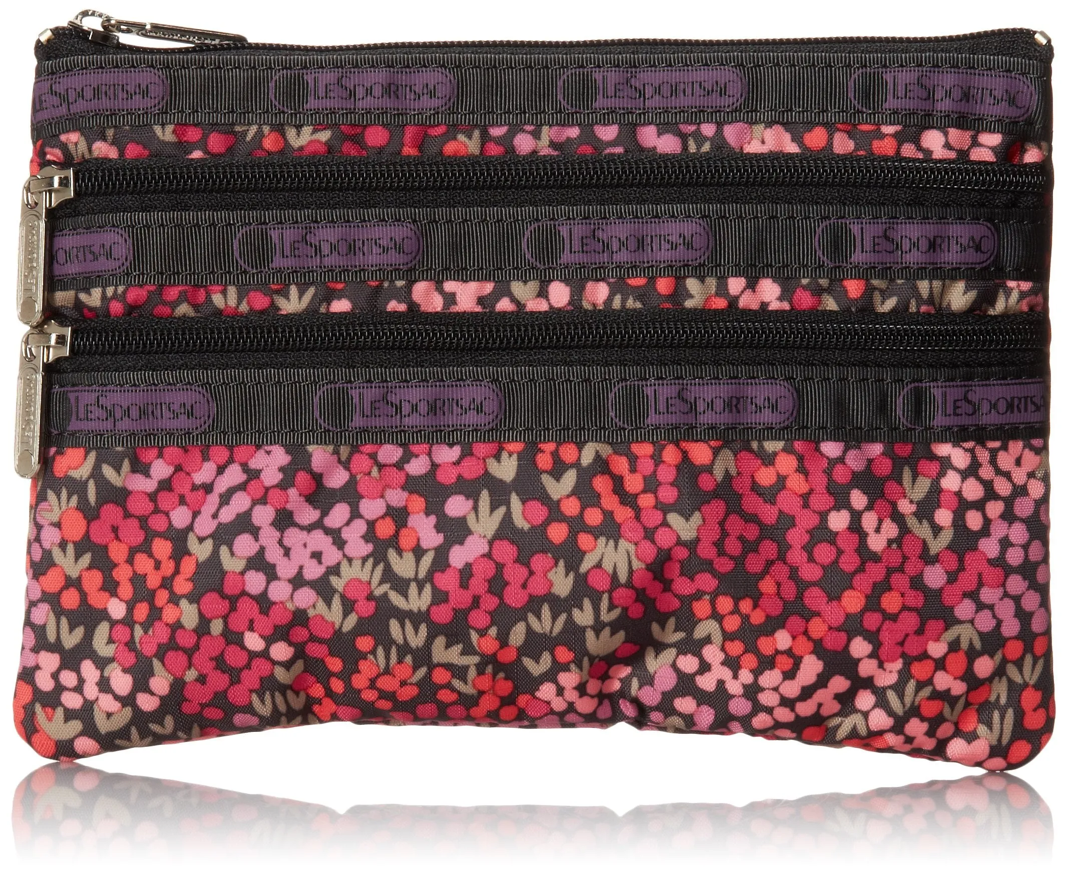 LeSportsac Boxed 3 Zip Cosmetic Bag