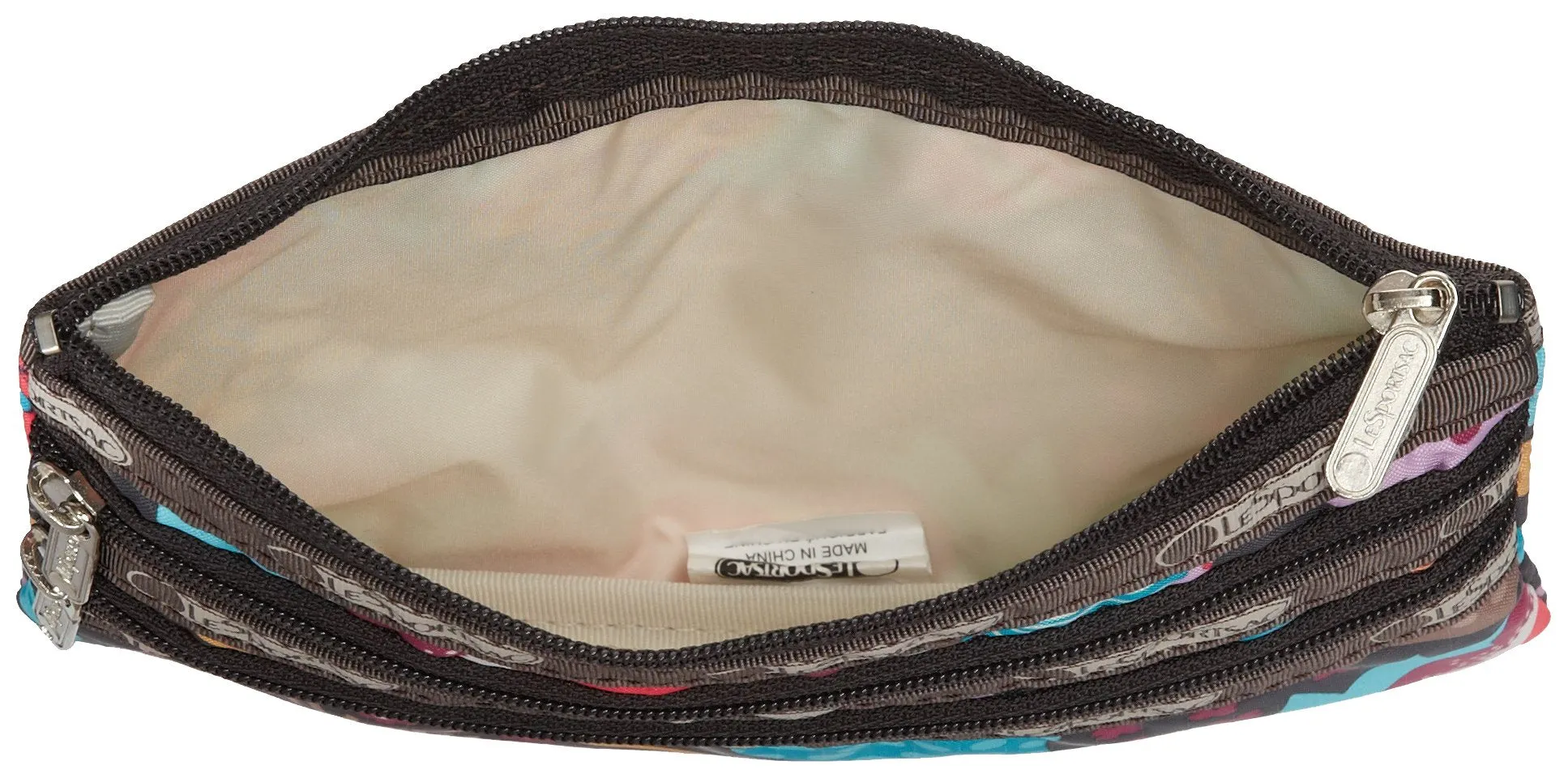 LeSportsac Boxed 3 Zip Cosmetic Bag