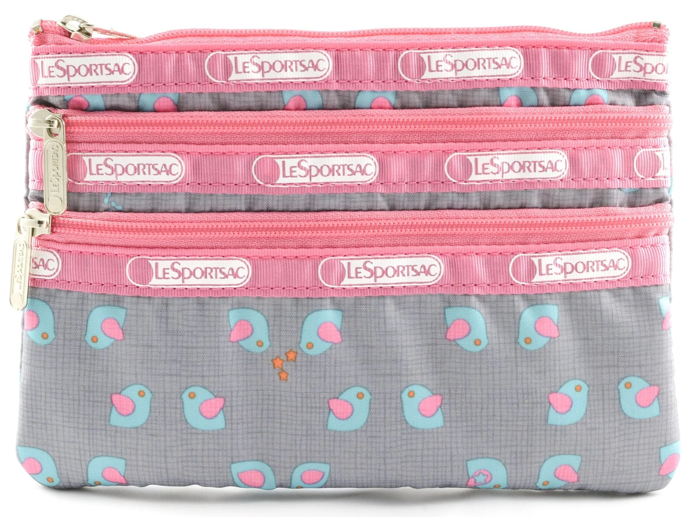 LeSportsac Boxed 3 Zip Cosmetic Bag