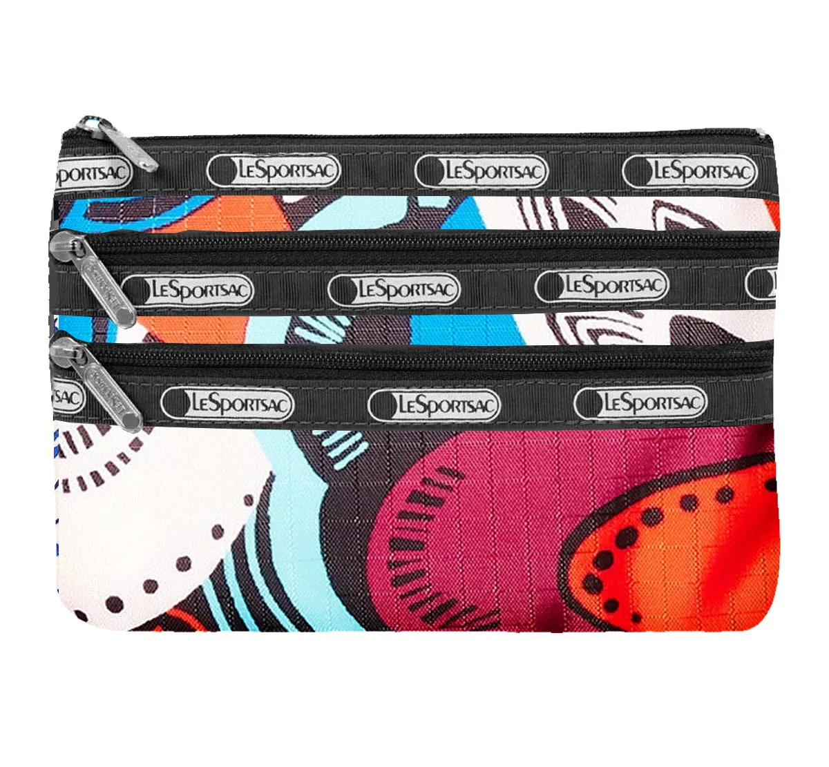 LeSportsac Boxed 3 Zip Cosmetic Bag