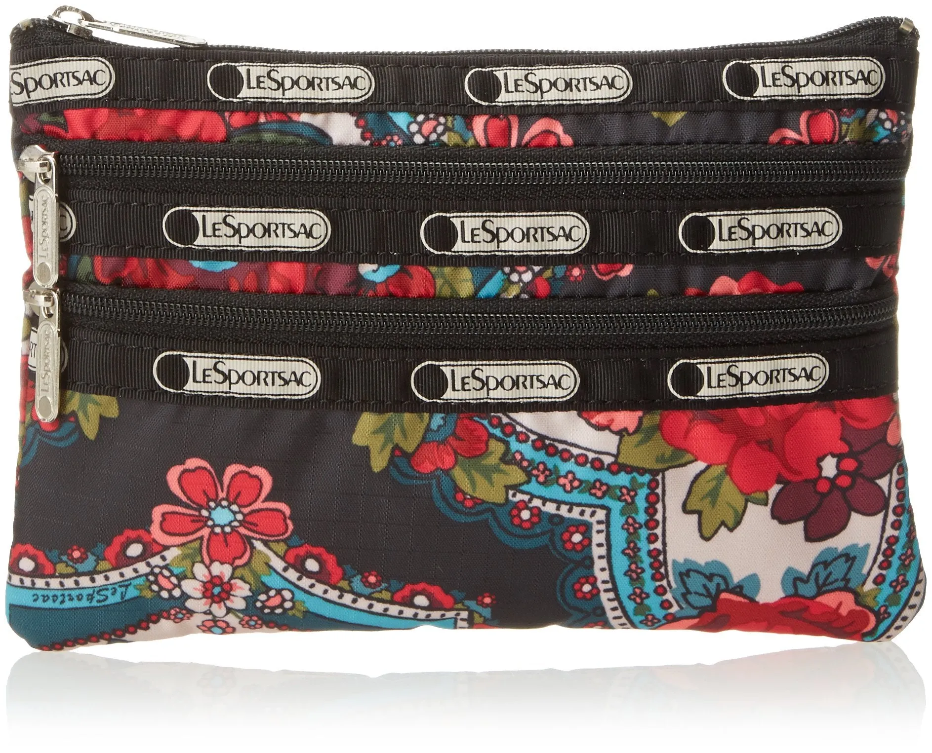 LeSportsac Boxed 3 Zip Cosmetic Bag