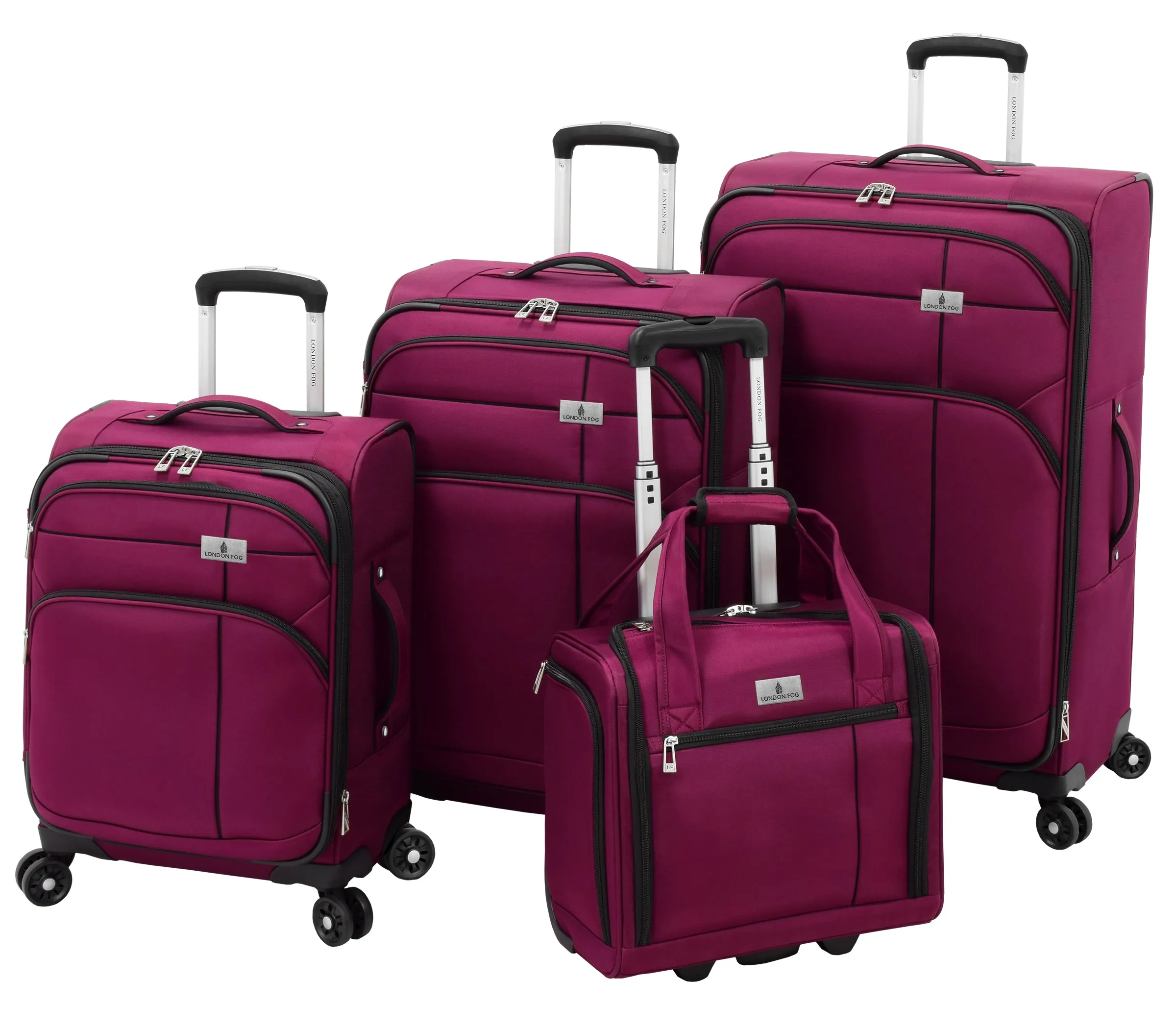 London Fog Cranford Collection 4 Piece Set 4-Wheel Luggage Sets