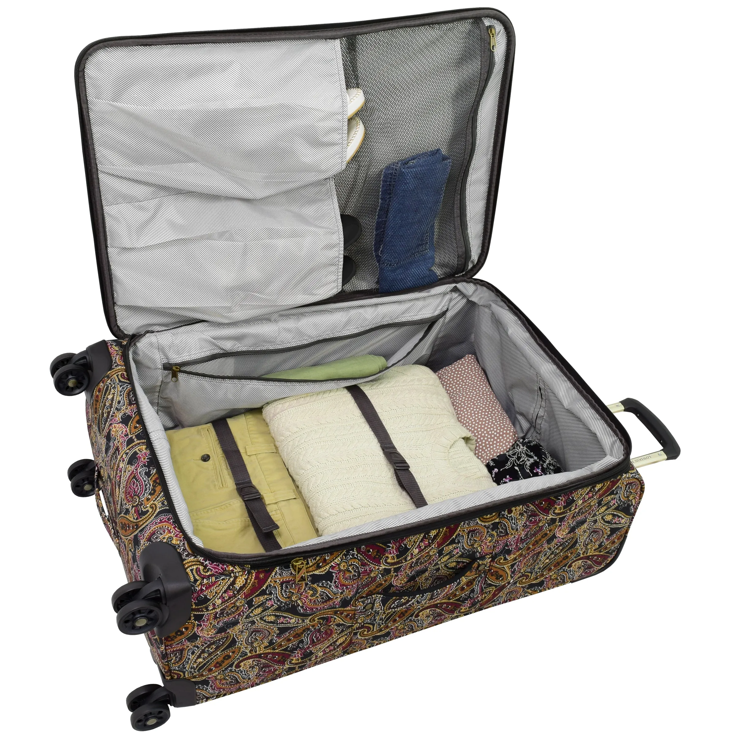 London Fog Cranford Collection 4 Piece Set 4-Wheel Luggage Sets