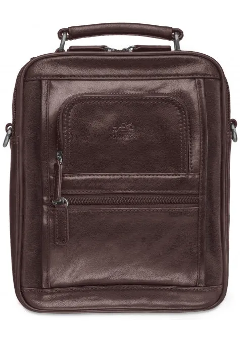Mancini Arizona Double Compartment Unisex Bag