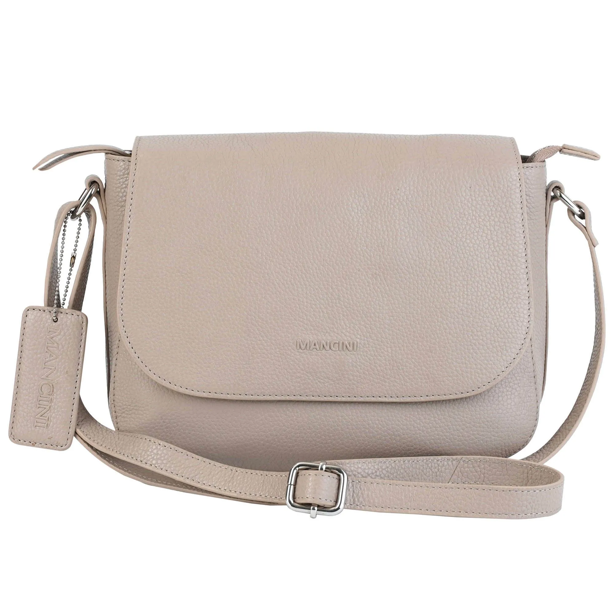 Mancini Pebbled Amy Crossbody bag