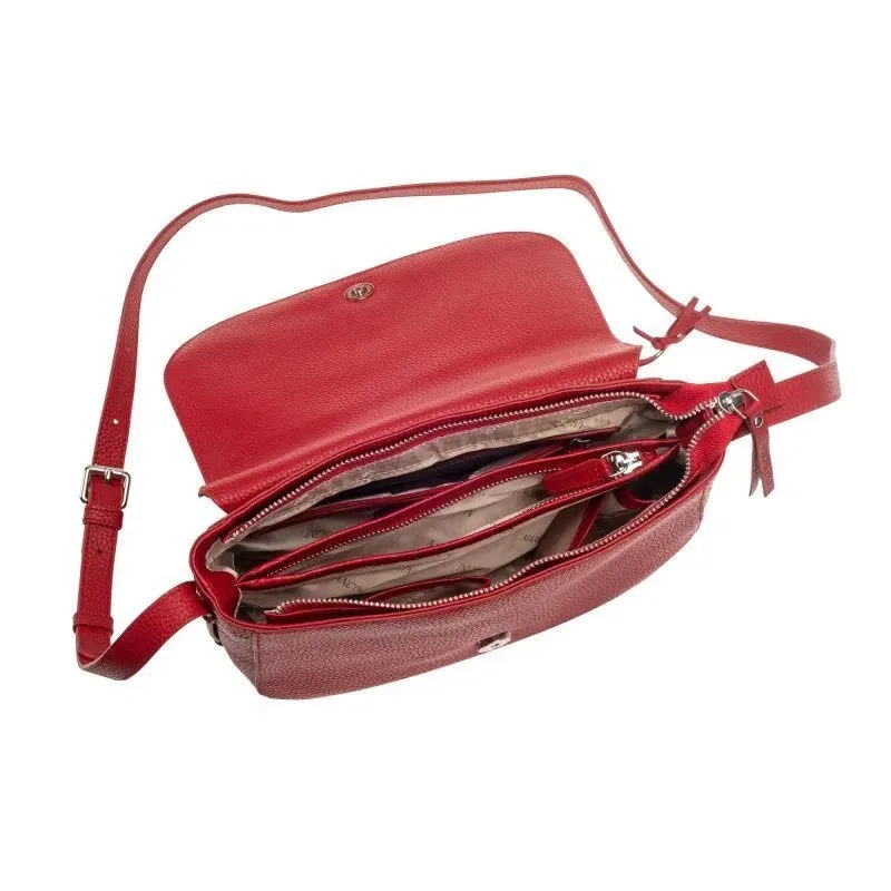 Mancini Pebbled Amy Crossbody bag