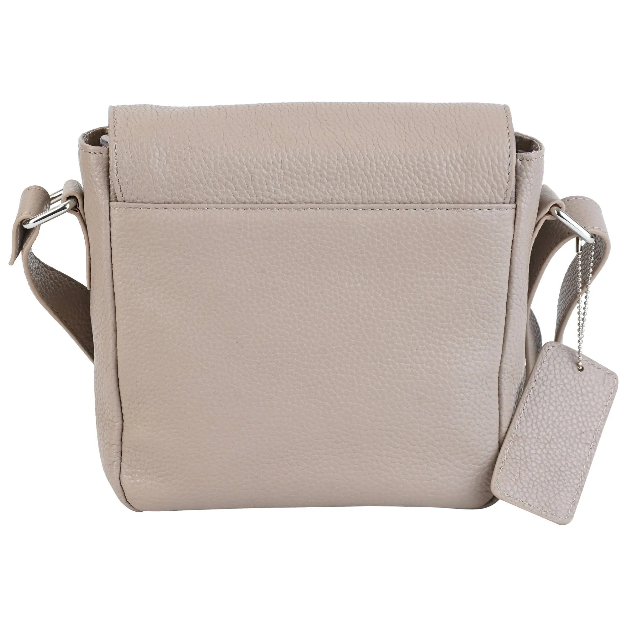 Mancini Pebbled Page Crossbody Bag