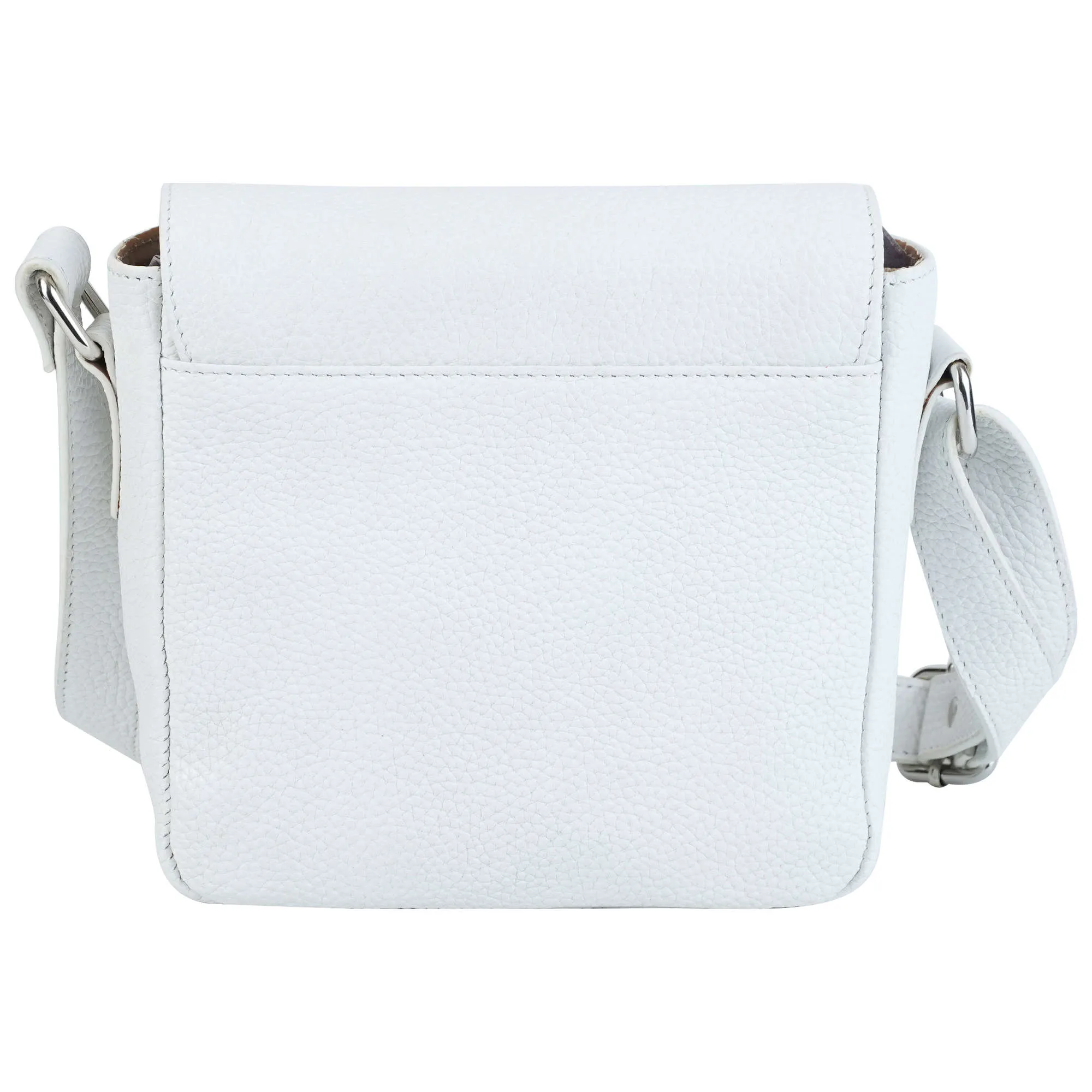 Mancini Pebbled Page Crossbody Bag