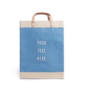 Market Bag in Parisian Blue