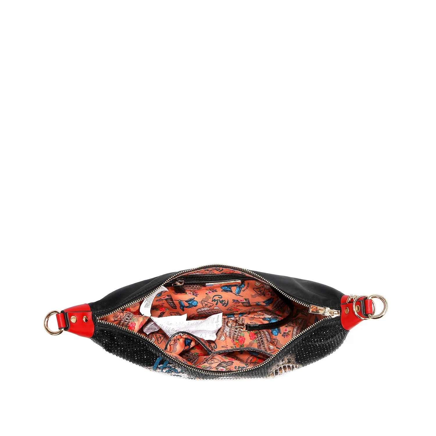 MARTHA TRAVELS ITALY SHOULDER BAG