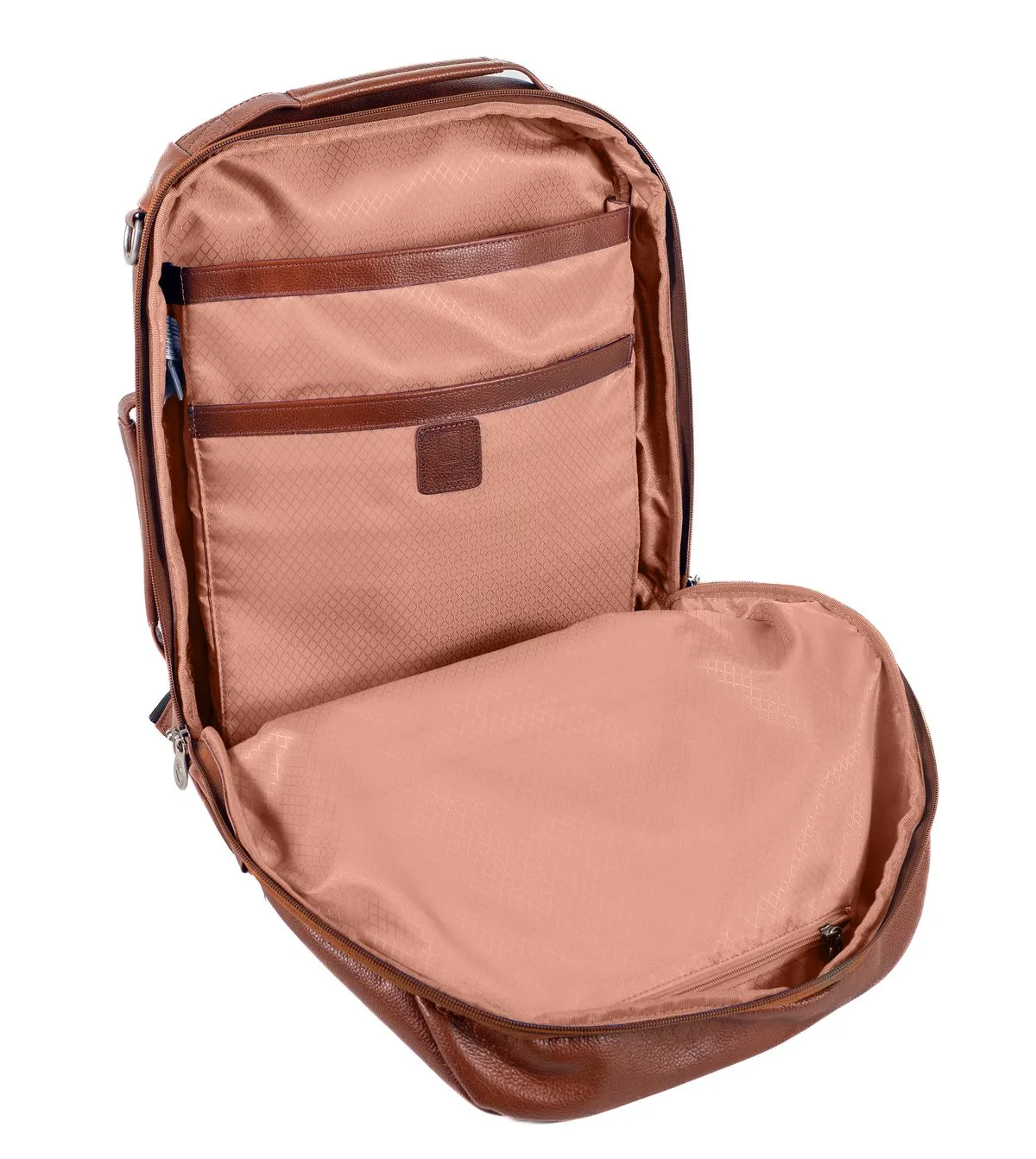 Mcklein East Side 17" Leather Laptop Convertible Travel Backpack/Crossbody