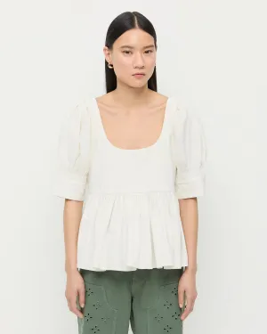 Milly Puff-Sleeve Top