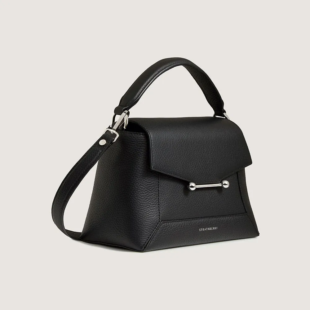 Mosaic Bag - Black with Silver Hardware