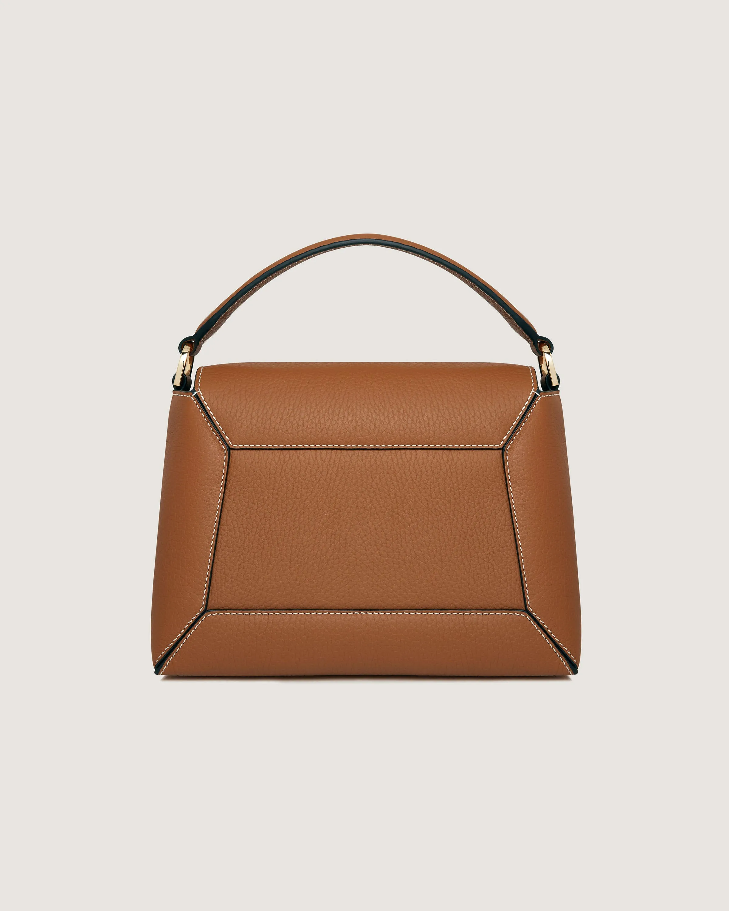 Mosaic Bag - Tan with Vanilla Stitch