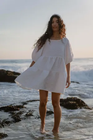 Nati Dress in Crinkle Crepe