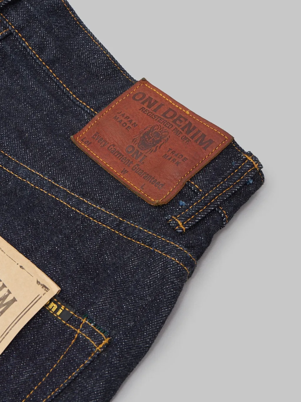 ONI Denim ONI-622 Low Tension 15oz Relaxed Tapered Jeans
