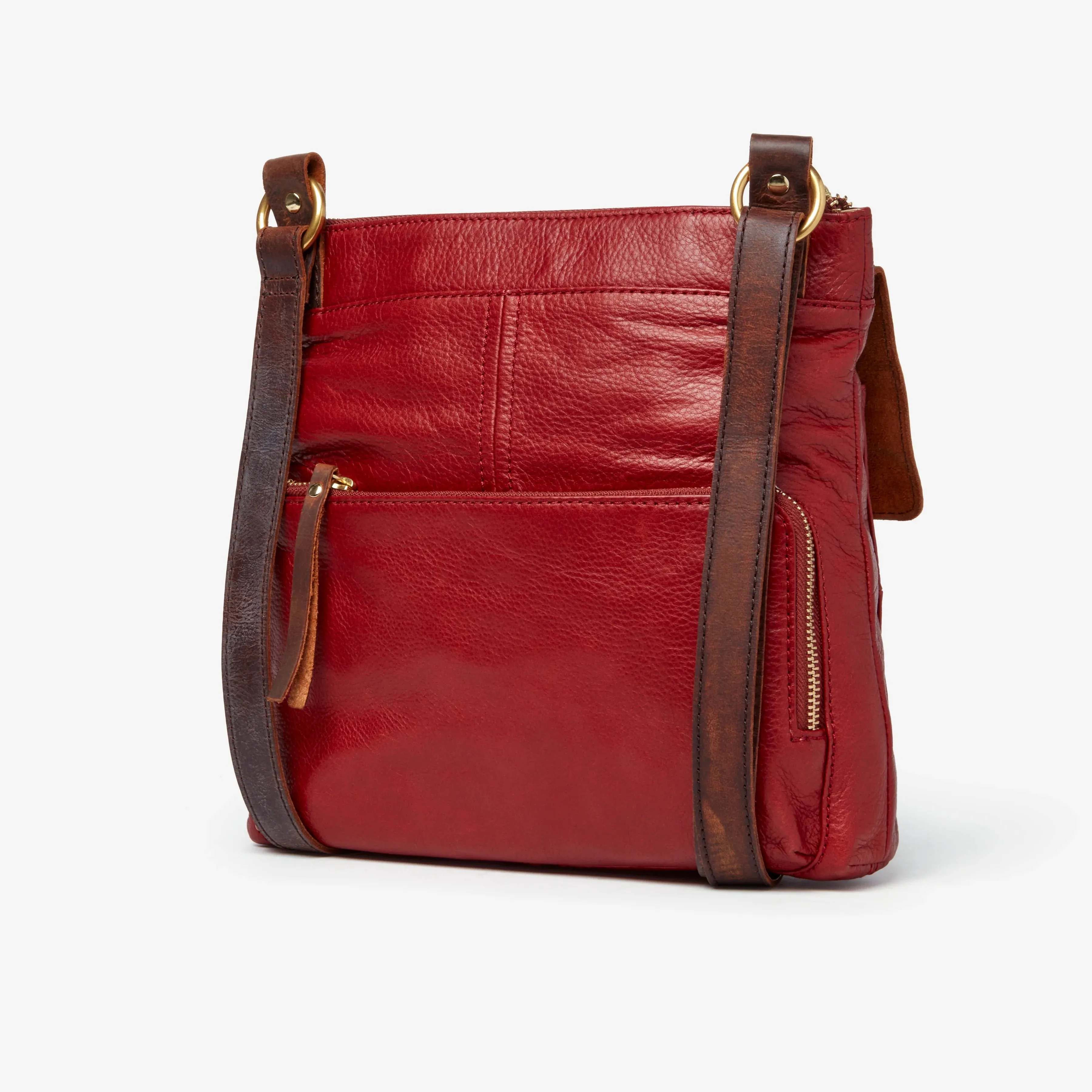 Osgoode Marley Luna Flapped Leather Crossbody