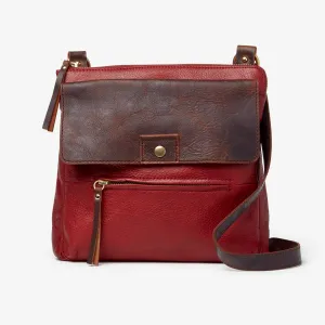 Osgoode Marley Luna Flapped Leather Crossbody