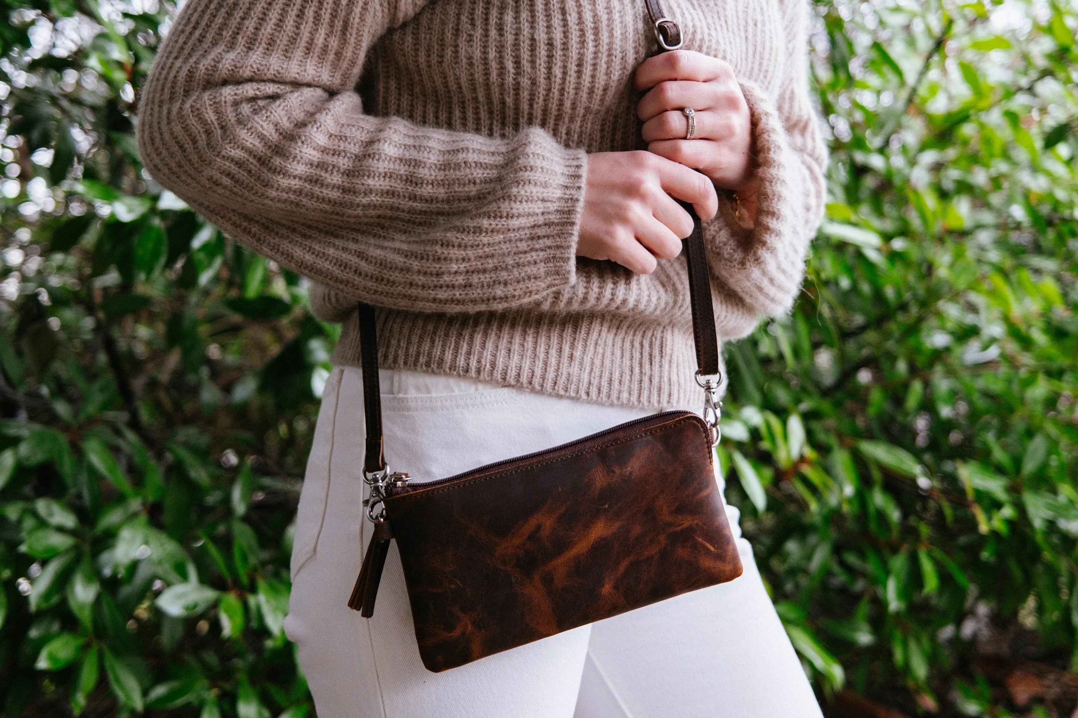 Osgoode Marley Small RFID Leather Layne Sling/Waist Bag