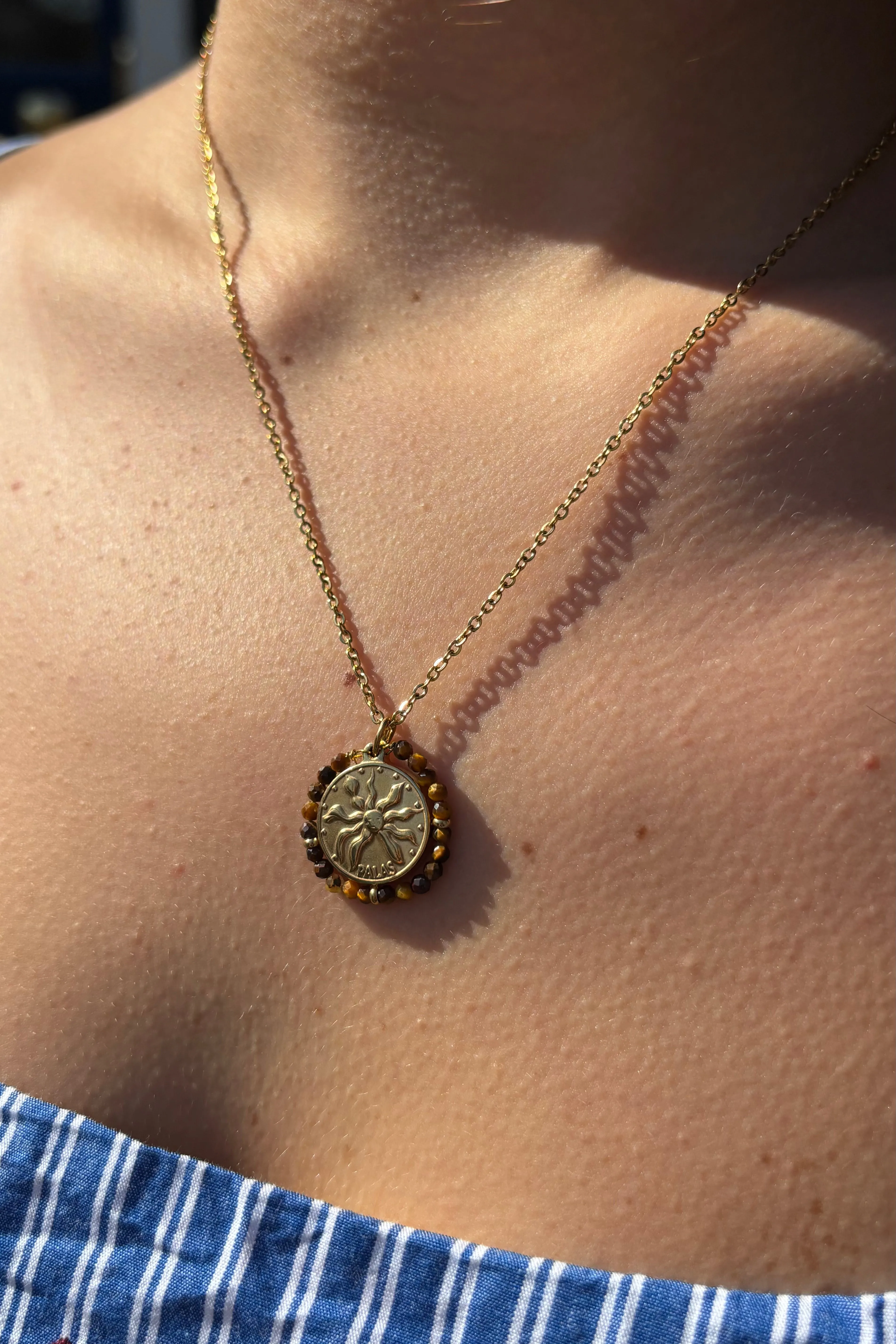 Palas Belamar Tiger Eye Necklace