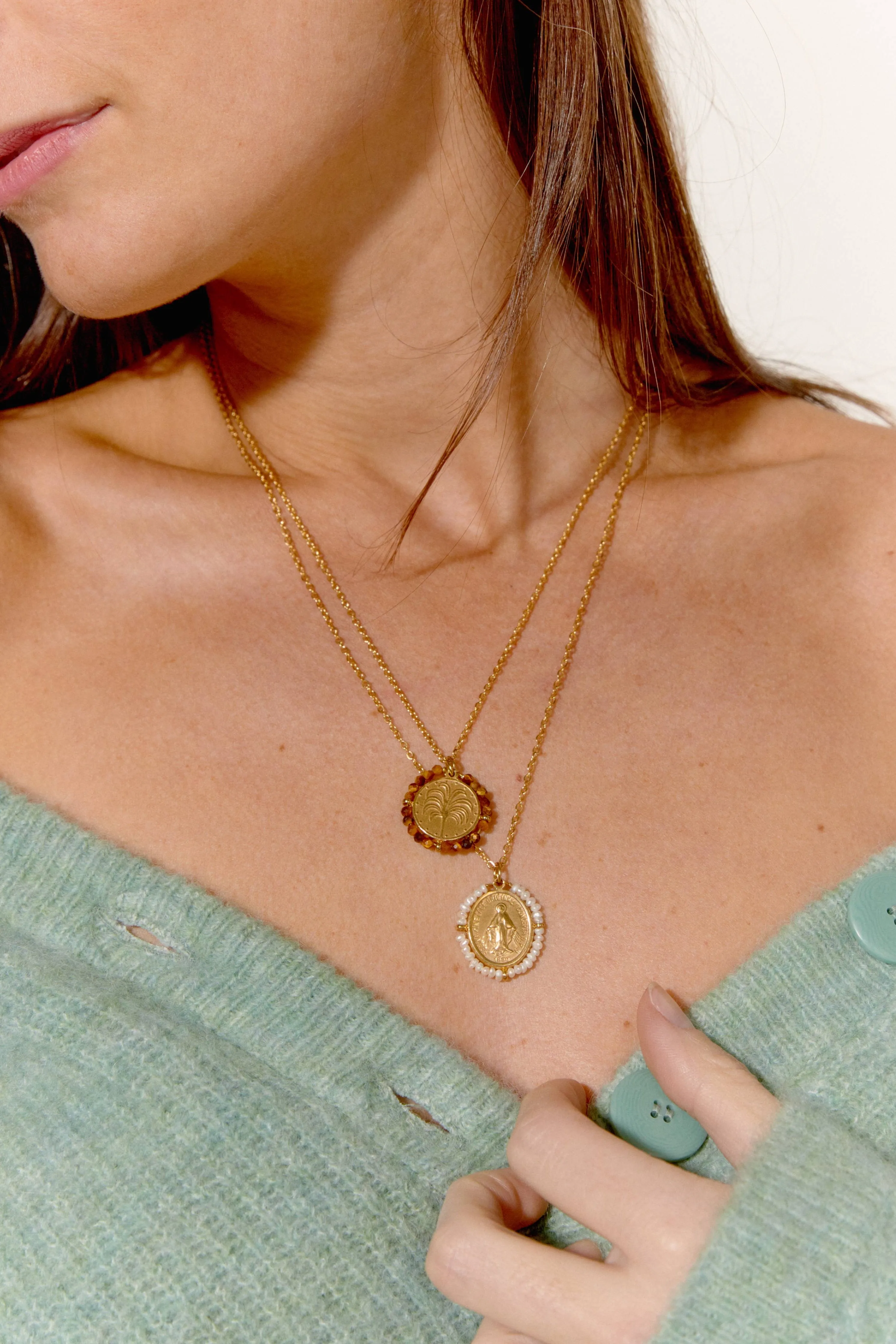 Palas Belamar Tiger Eye Necklace
