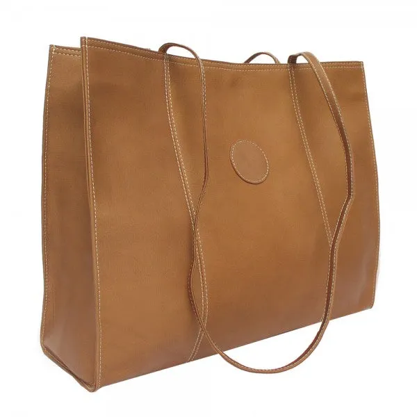 Piel Leather Carry All Market Bag