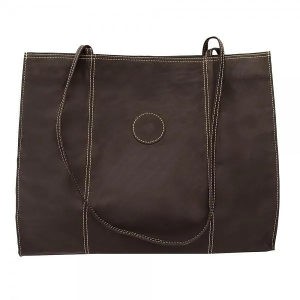 Piel Leather Carry All Market Bag