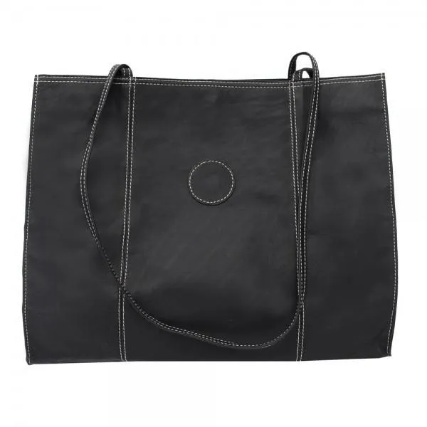 Piel Leather Carry All Market Bag