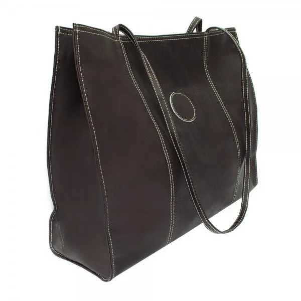 Piel Leather Carry All Market Bag