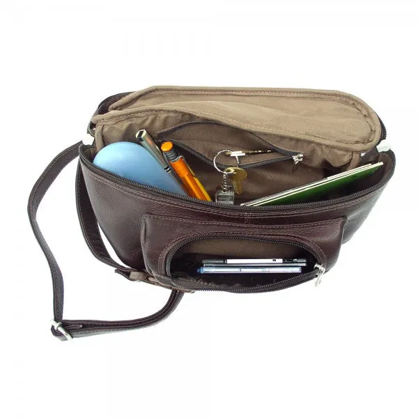 Piel Leather Carry All Waist Bag