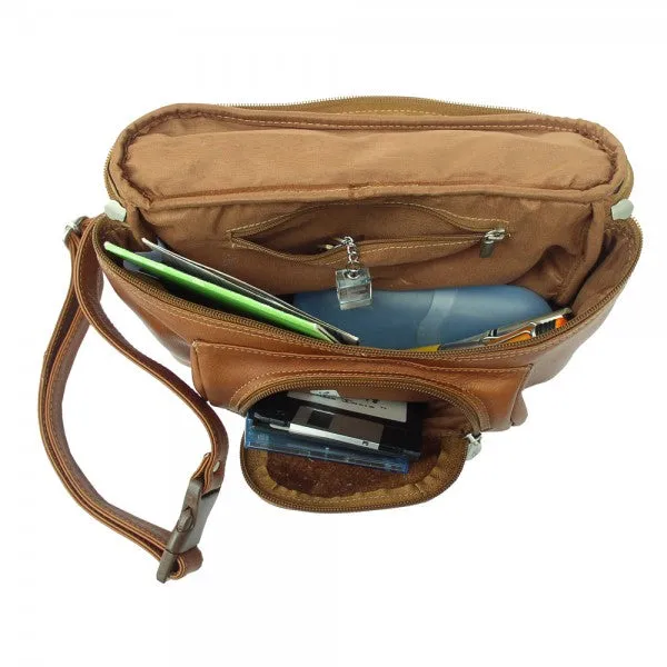 Piel Leather Carry All Waist Bag