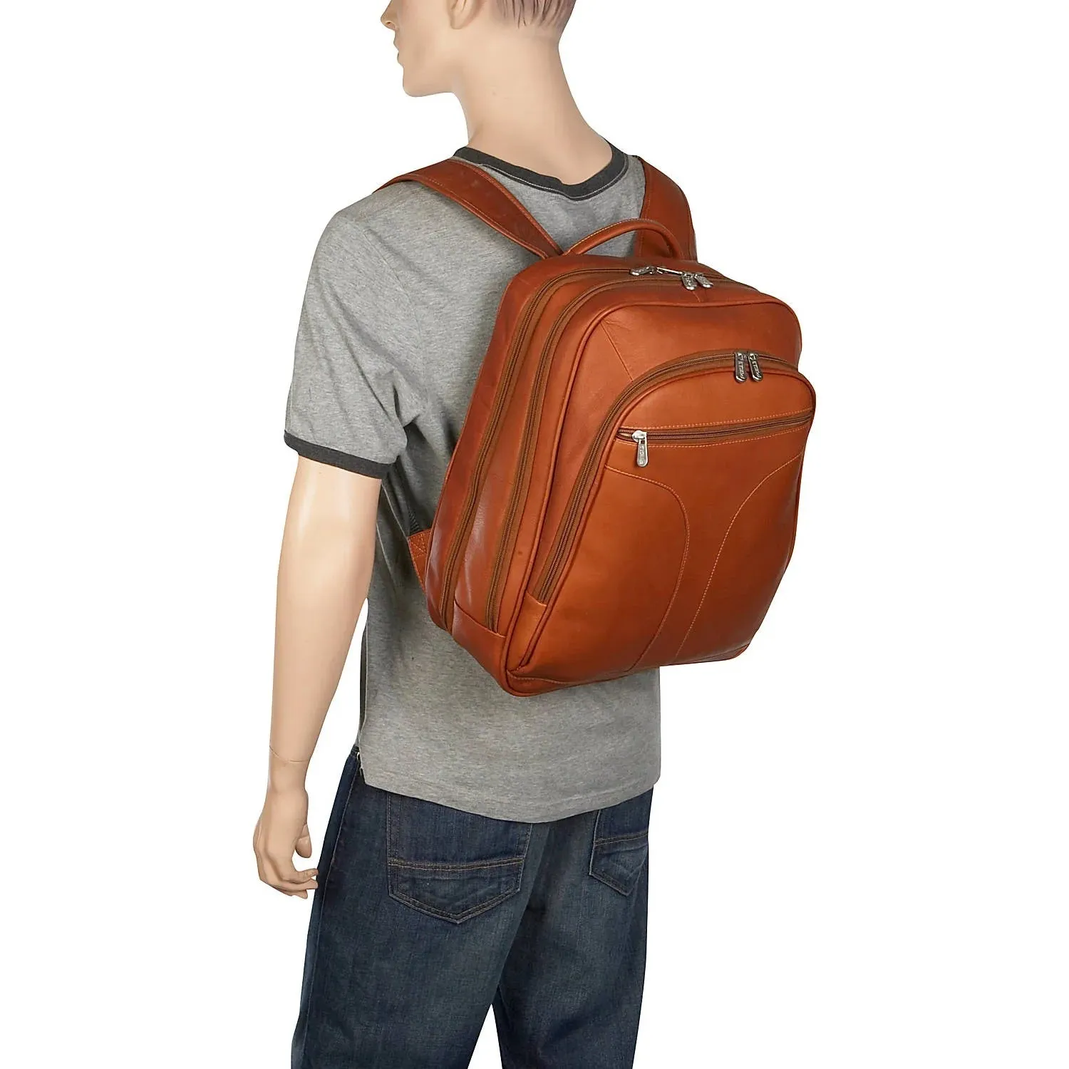 Piel Leather Checkpoint Friendly Urban Backpack