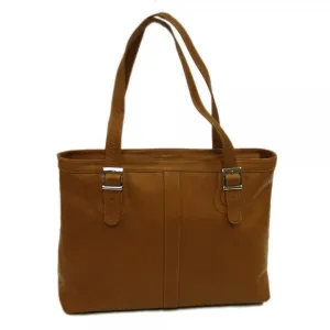 Piel Leather Ladies Laptop Tote