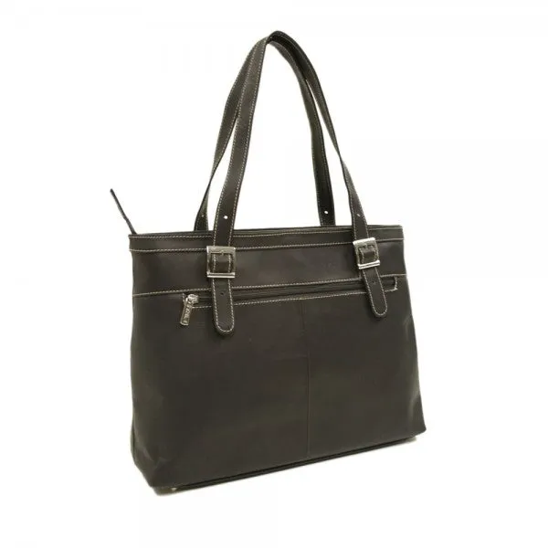Piel Leather Ladies Laptop Tote