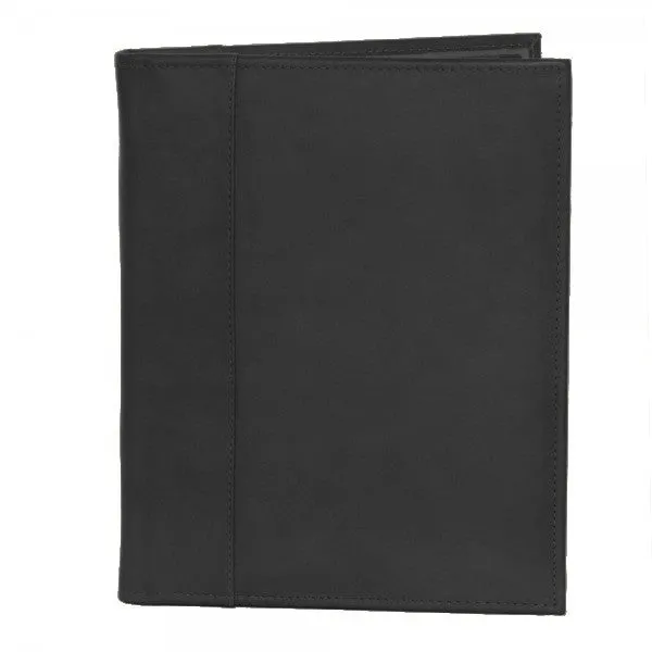 Piel Leather Letter Size Padfolio with Organizer