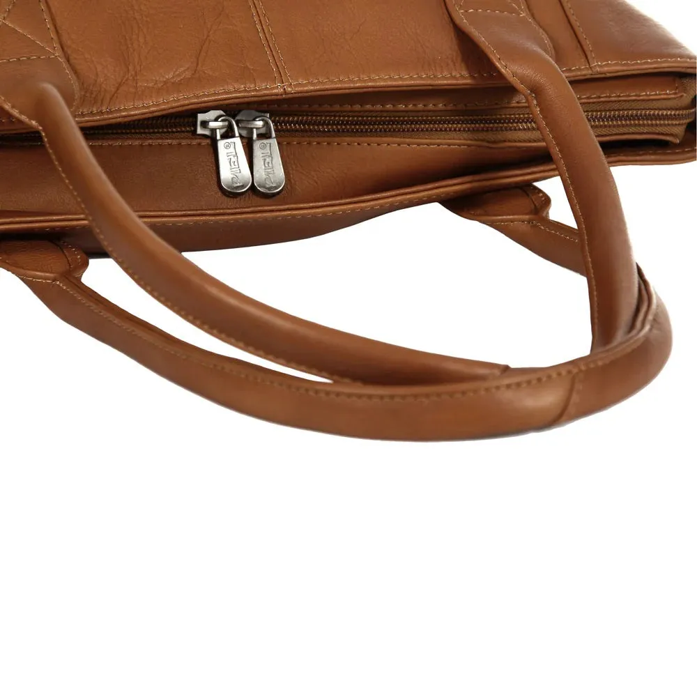 Piel Leather Small Tote Bag
