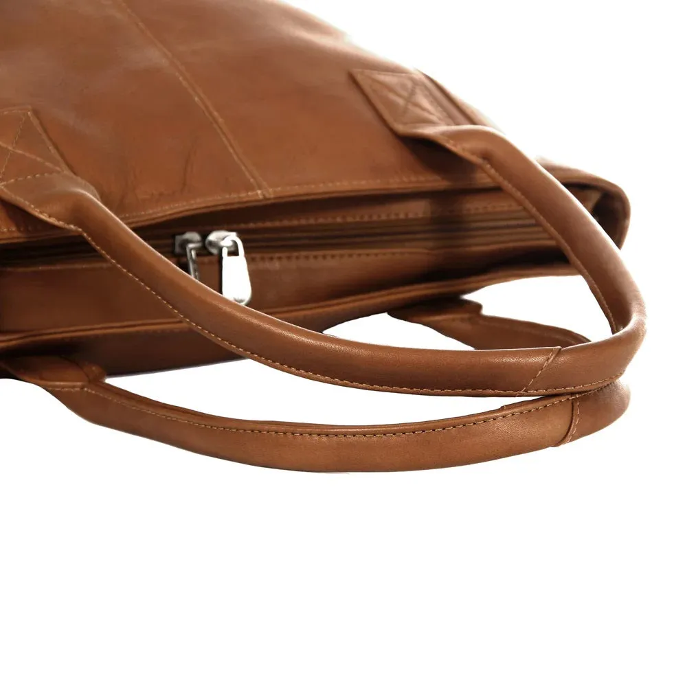 Piel Leather Small Tote Bag