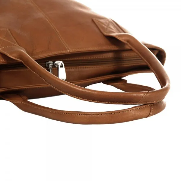 Piel Leather Small Tote Bag
