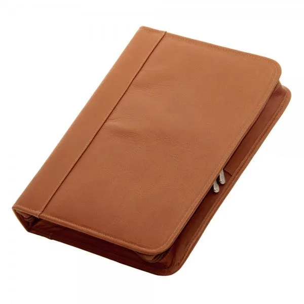 Piel Leather Three Ring Binder