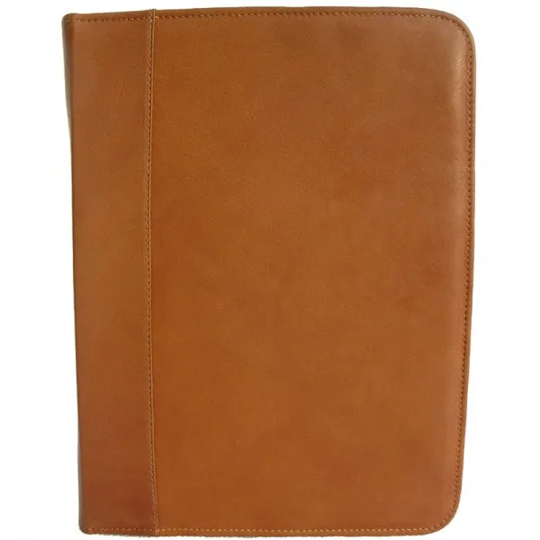 Piel Leather Three Ring Binder
