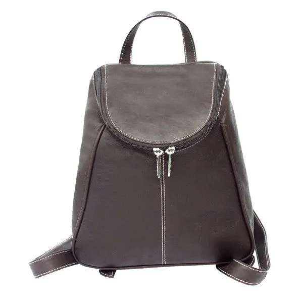 Piel Leather U Zip Backpack