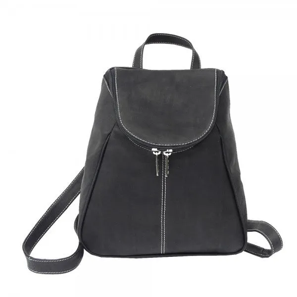 Piel Leather U Zip Backpack