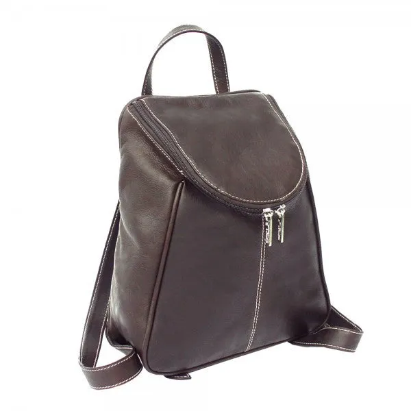 Piel Leather U Zip Backpack