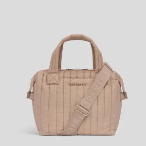Puffy Pillow Crossbody Bag -- Latte
