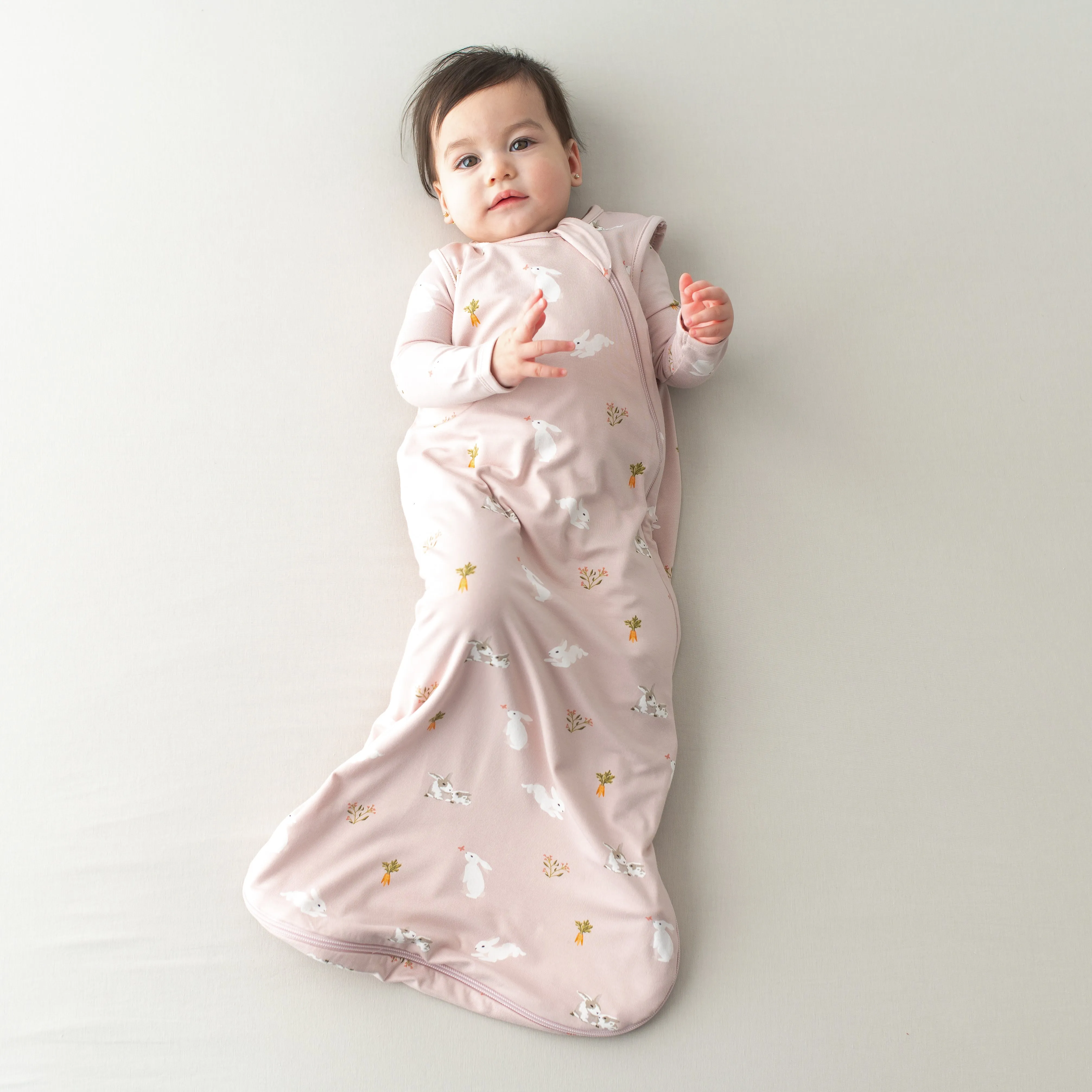 Sleep Bag in Blush Rabbit 0.5