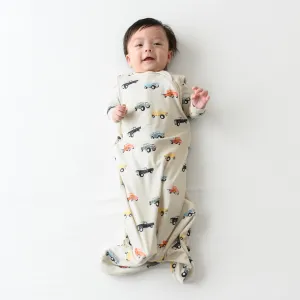 Sleep Bag in Vintage Truck 0.5