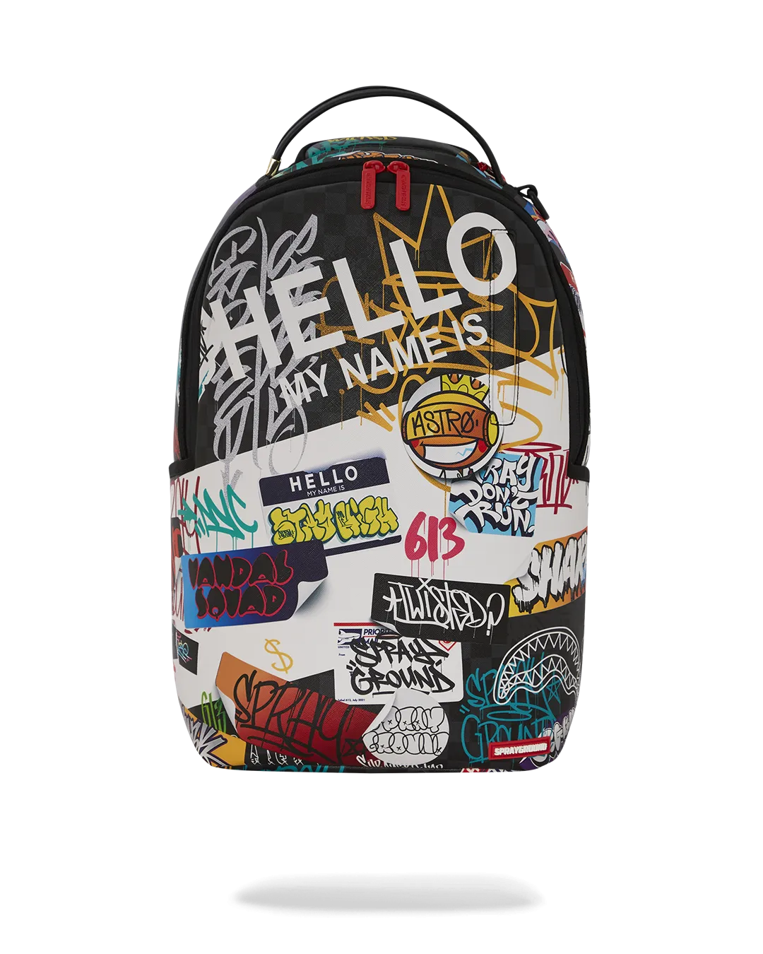 Sprayground Abstract Backpack (Pink Snake)
