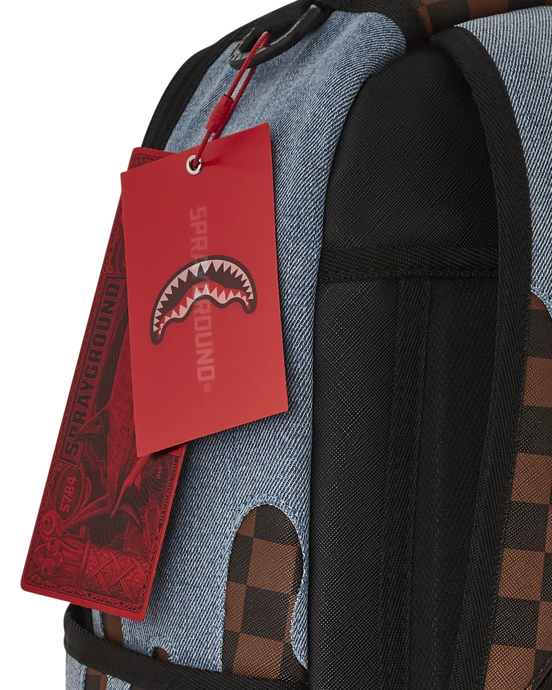 Sprayground Abstract Backpack (Pink Snake)